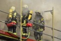 Dachstuhlbrand Koeln Poll Geislarerstr P267